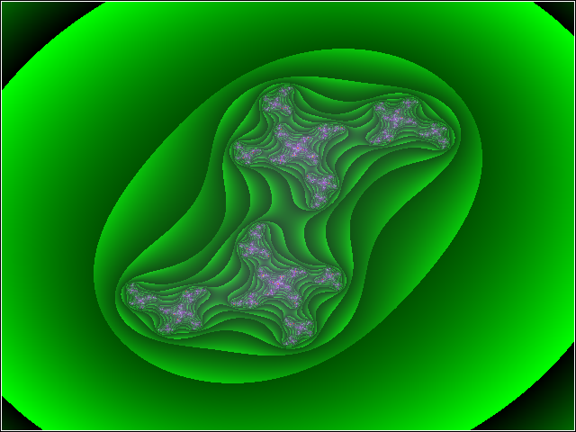 Julia fractal, made by tTh